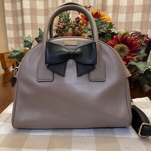 Kate Spade Hanover Street Lorin with storybook lining & unbranded crossbody strp
